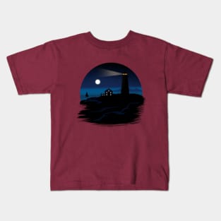 Lighthouse - Night Kids T-Shirt